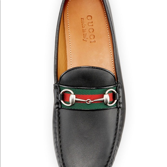 gucci damo driving shoes